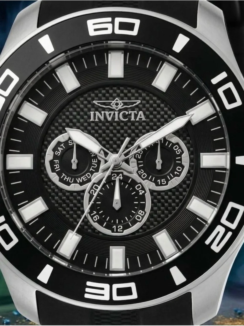 Invicta Pro Diver Impact 50MM 330FT Water Resistance Luxury Dive Watch!